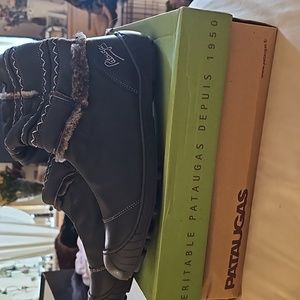 Brand New Pataugas Leather Boots